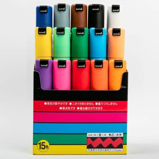 Set Carioci Posca Markerpc-8k - color set 15