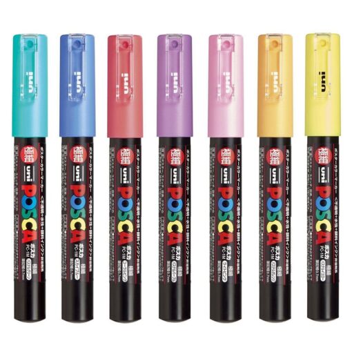 Set Carioci Posca PC-1MC - Color Set 7