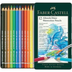 Set 12 creioane colorate Faber Castell A. Durrer - FC117512
