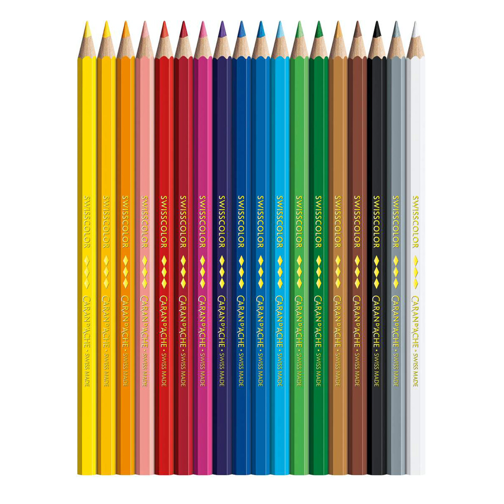 Set creioane colorate Caran dAche Swisscolor 18 - imagine 3