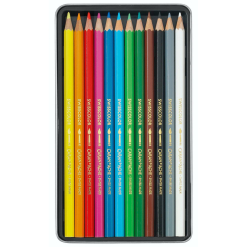 Set creioane colorate Caran dAche Swisscolor Aquarelle metal 12 - 1285.712