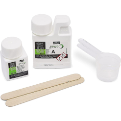 Kit rasina transparenta Pebeo Gedeo Bio-Crystal 150 ml.