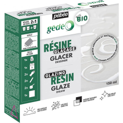 Kit rasina de glazurare Pebeo Bio-Resin 150 ml.