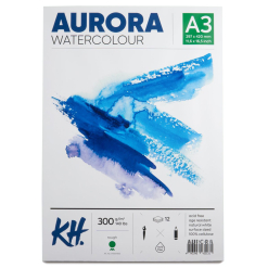 Bloc desen Aurora Watercolour Glued Rough