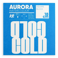 Bloc desen Aurora Watercolour Square Cold Pressed