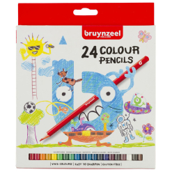 Creioane colorate scolare