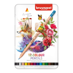 Seturi creioane colorate Bruynzeel Expression Colour - Set 12 creioane