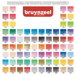 Set creioane colorate Bruynzeel Expression Colour 72