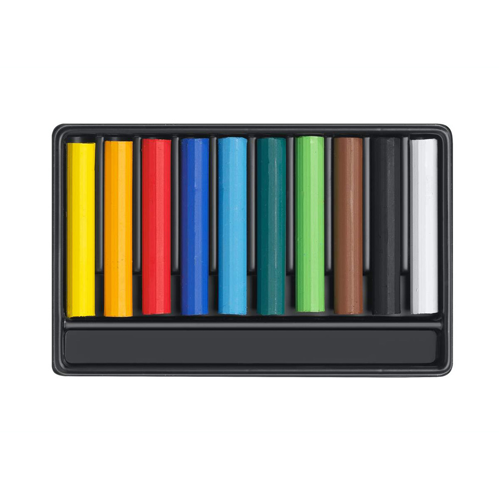Set creioane colorate cerate Caran dAche Swisscolor 10 - imagine 2