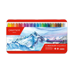 Set pastel Caran d'Ache Neocolor II 84 culori - 7500.384