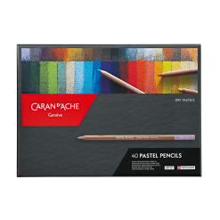 Set creioane colorate Caran d'Ache pastel 40 - 788.340