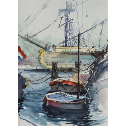Pictura in acuarele Van Gogh