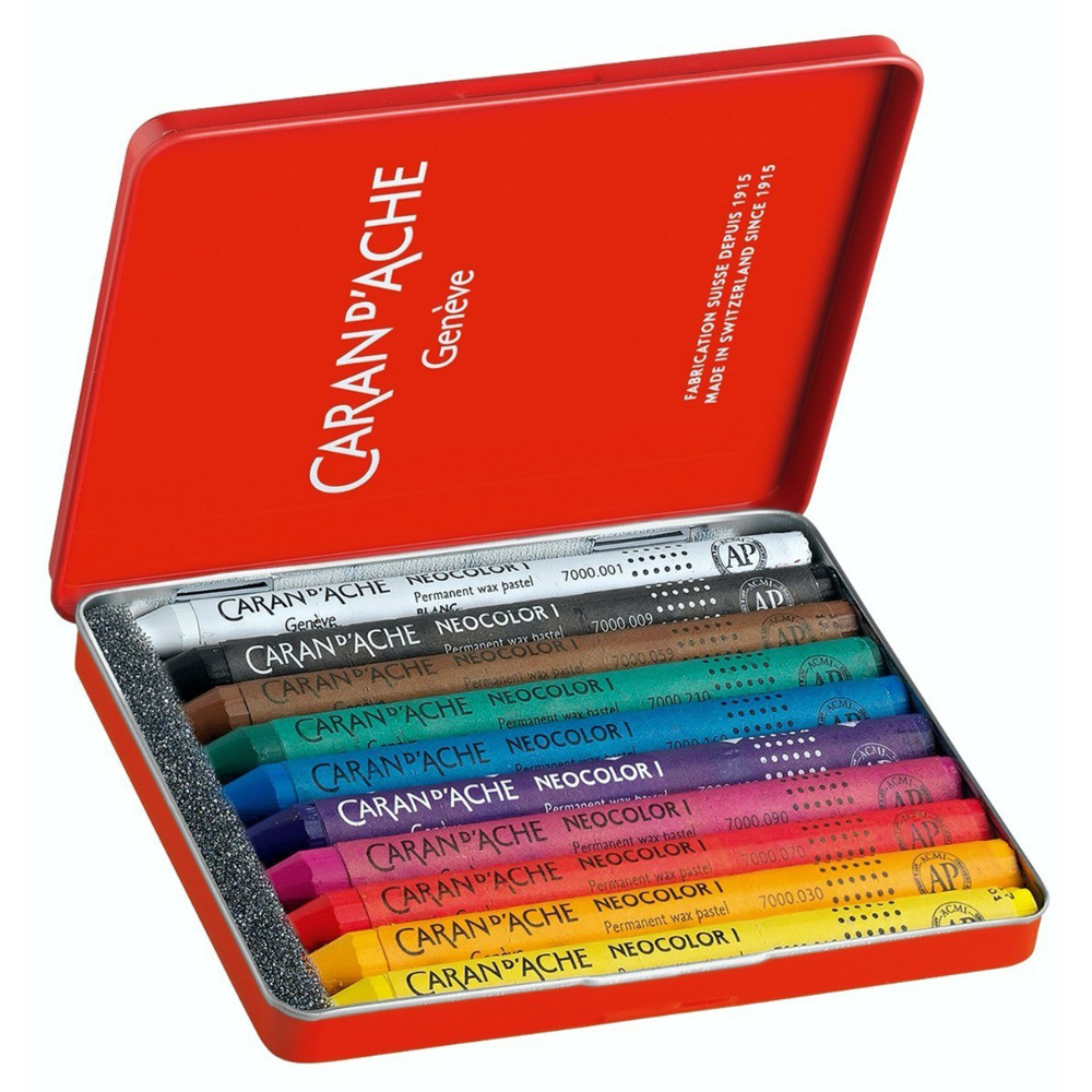 Set pastel Caran d'Ache Neocolor I - 10 - imagine 3