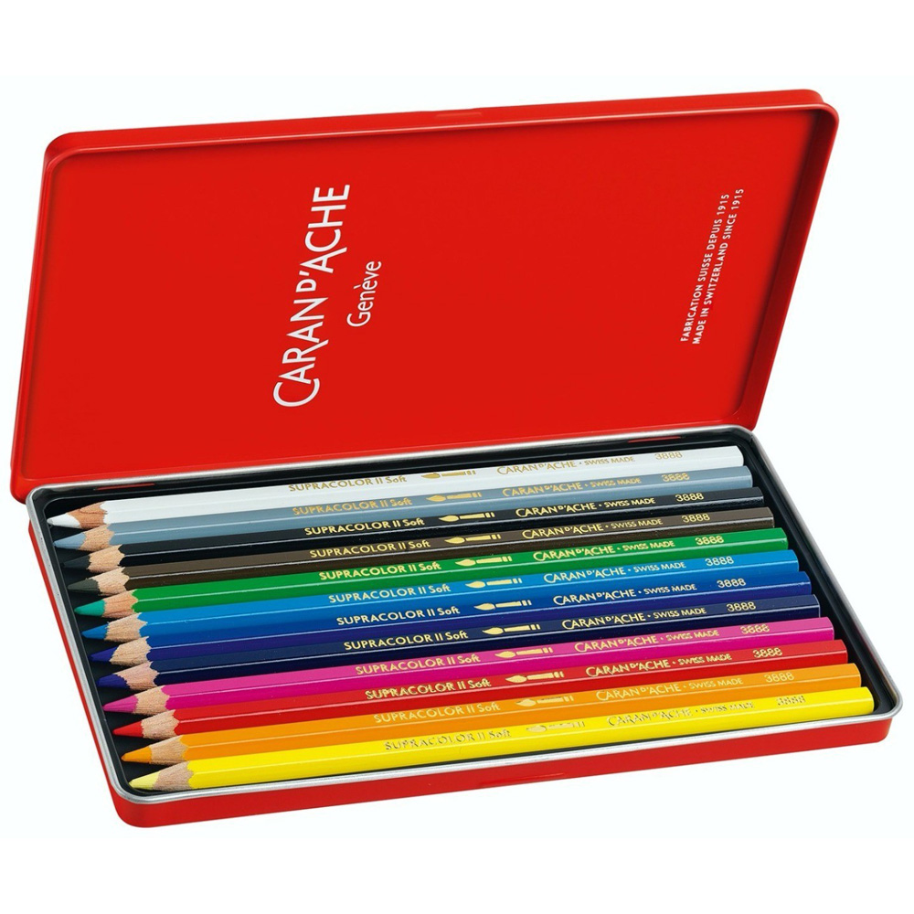 Set creioane colorate Supracolor Soft Aquarelle 12 - imagine 3