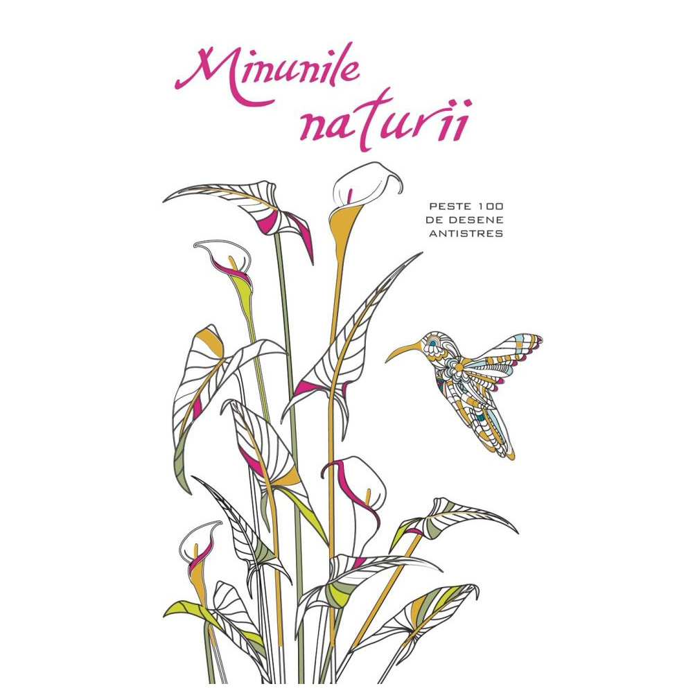 Carti de colorat - Minunile naturii