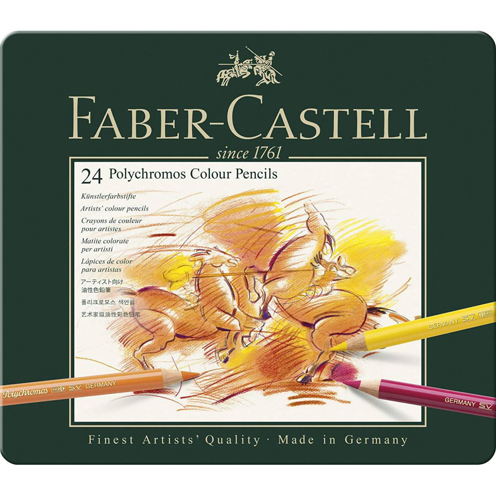 Set 24 creioane colorate Polychromos