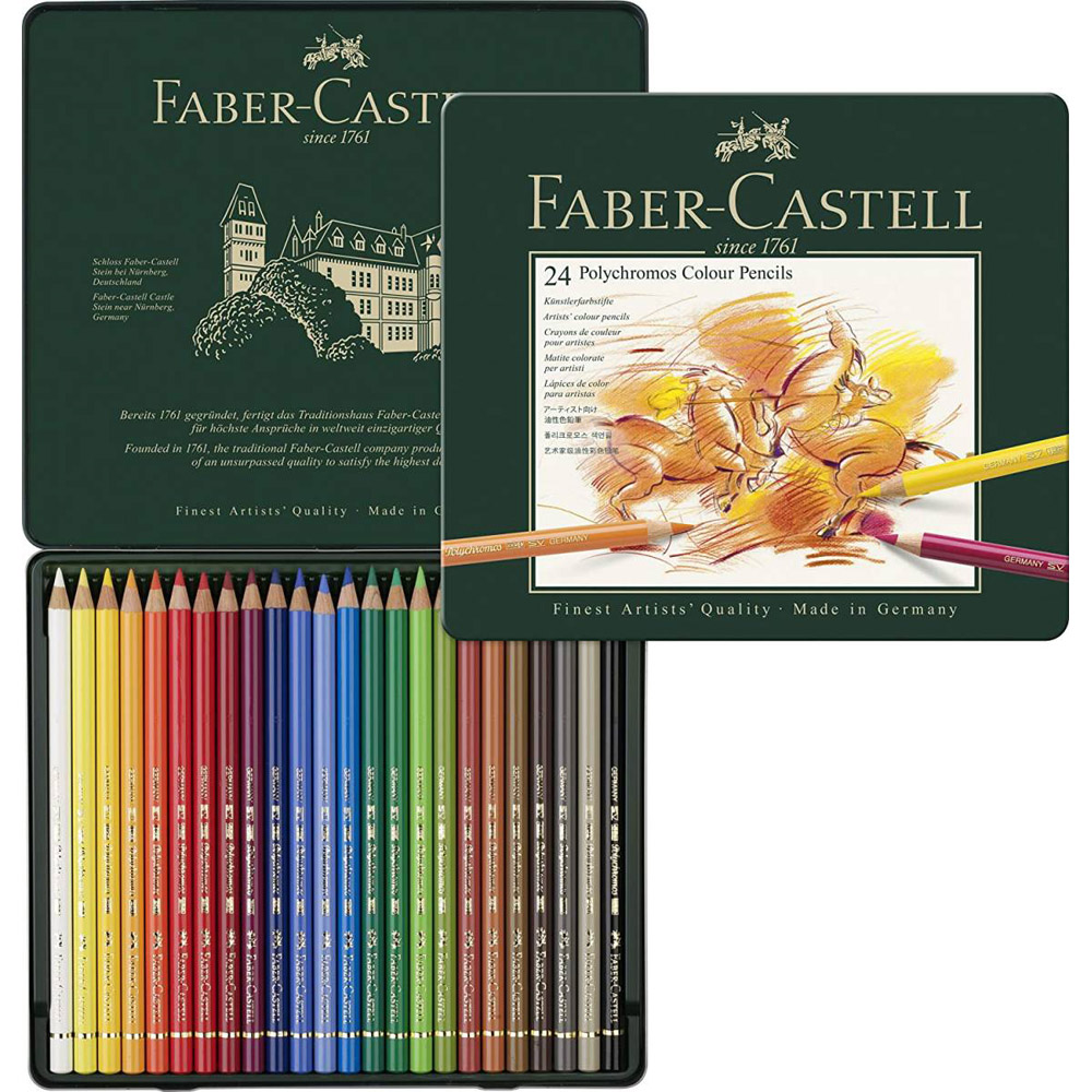 Set 24 creioane colorate Polychromos - imagine 3