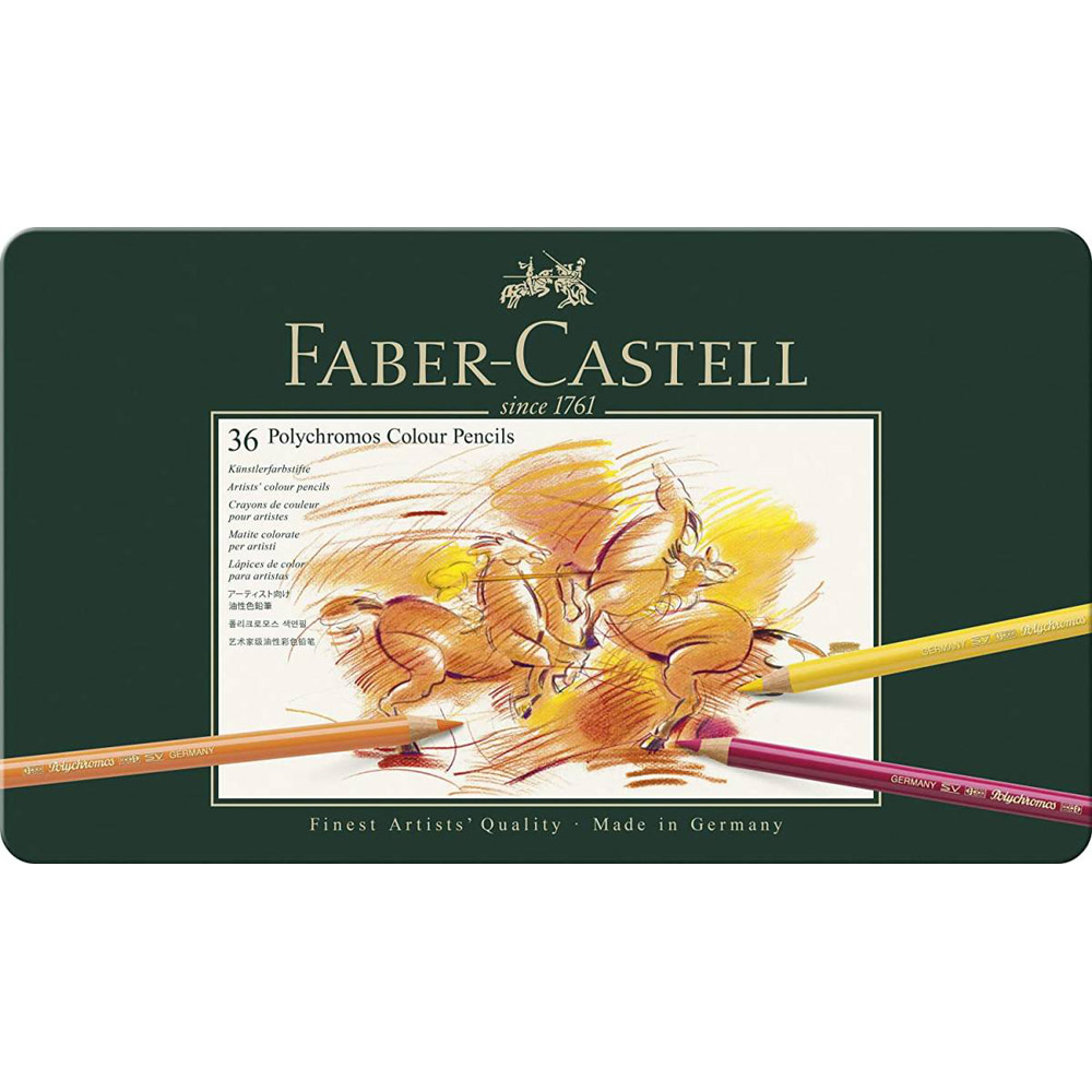 Set creioane colorate Polychromos - 36