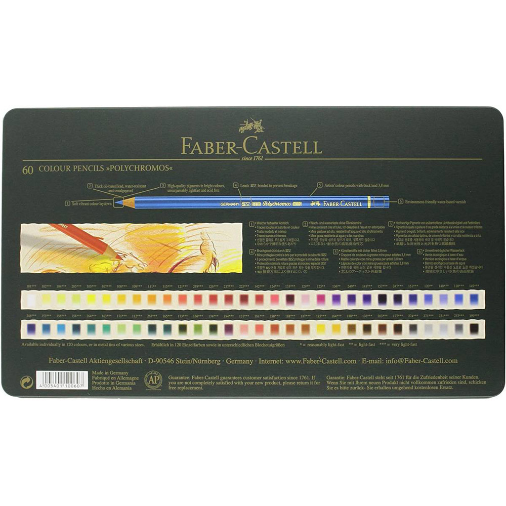 Set 60 creioane colorate Polychromos - imagine 3