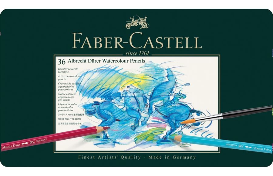 Set 36 creioane colorate Faber Castell A. Durrer