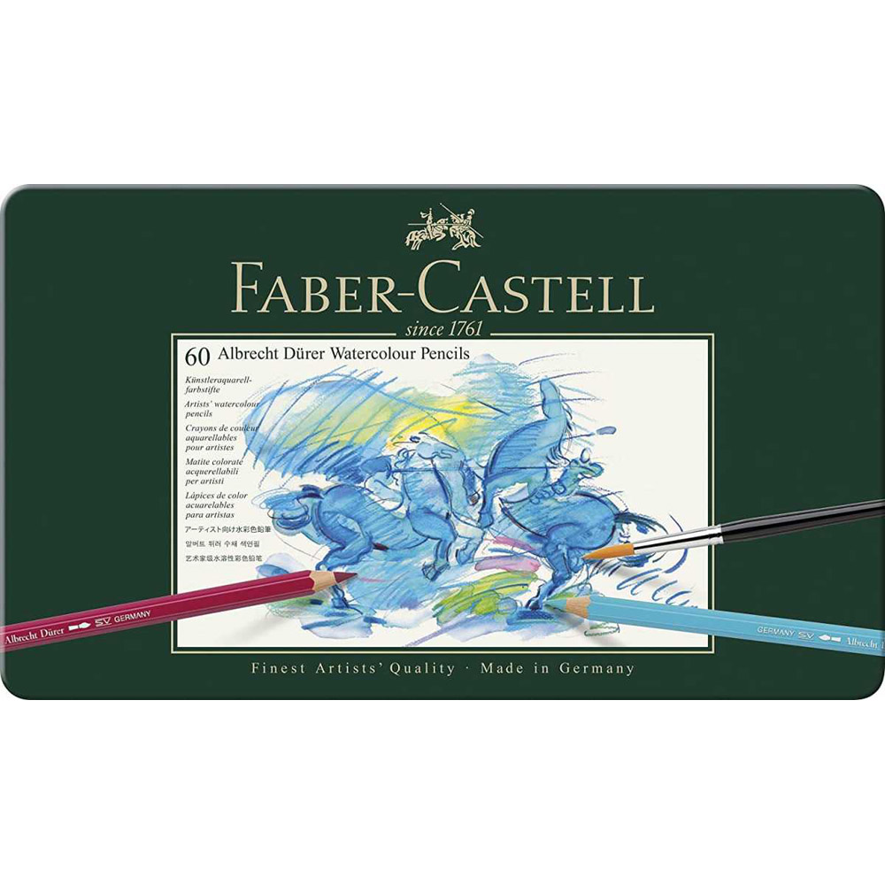 Set 60 creioane colorate Faber Castell A. Durrer