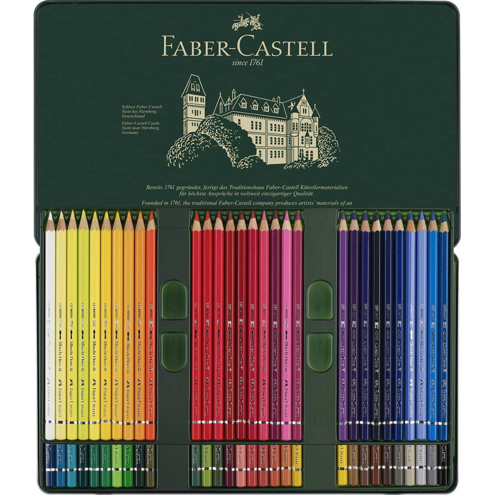 Set 60 creioane colorate Faber Castell A. Durrer - imagine 2