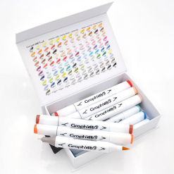 Set carioci Graphit brush marker 12 - Manga Shonen - GI80115