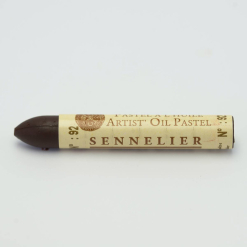 Pastel gras Sennelier Oil Pastel- Brown madder