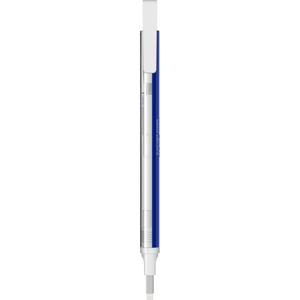 Radiera Retractabila Tombow Mono Zero Rectangle Tip-White / Blue / Black - imagine 2