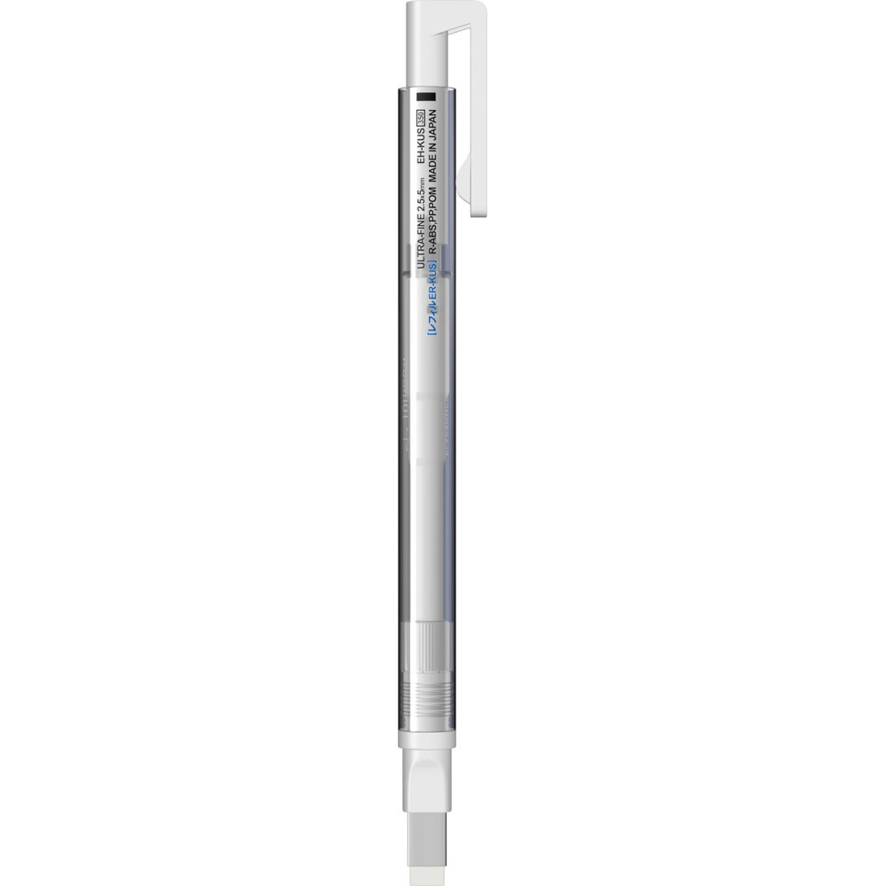 Radiera Retractabila Tombow Mono Zero Rectangle Tip-White / Blue / Black - imagine 3