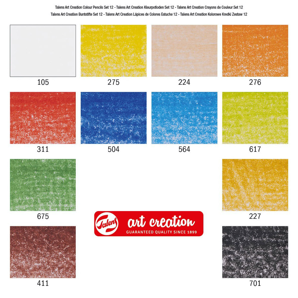 Set 12 creioane colorate Art Creation - imagine 3