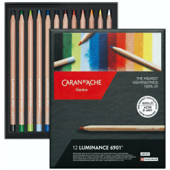 Set creioane colorate Luminance 12