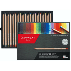Set creioane colorate Caran d'Ache Luminance 20