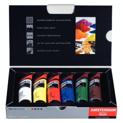 Set Culori Acrilice Amsterdam Expert 6 X 20 Ml. - 19820406