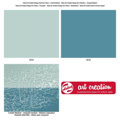 Set vopsea acrilica Art Creation Vintage Chalk set Blues