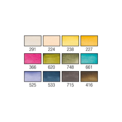 Set acuarele Van Gogh Pocket Box Muted Colours