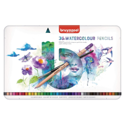 Seturi creioane colorate Bruynzeel Expression Aquarel