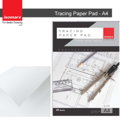 Bloc calc Isomars Tracing Pad 25 coli - A4 - 8904313907358