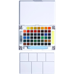 Set acuarele Sakura Koi Watercolor Sketchbox - 48