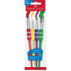 Set Pensule Faber-Castell Soft Touch 4
