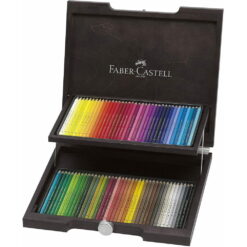 Set creioane colorate Polychromos Faber-Castell 72 Culori
