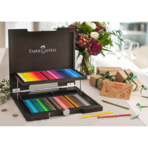 Set creioane colorate Polychromos Faber-Castell 72 Culori