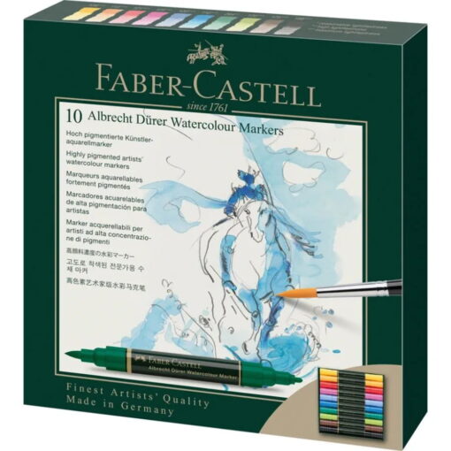 Set 10 Markere Solubile A.durer Faber-Castell