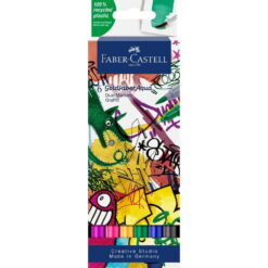 Set carioci Faber-Castell Goldfaber Duo Aqua Graffiti 6