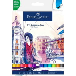 Set carioci Faber-Castell Goldfaber Aqua Duo Creative Studio 12