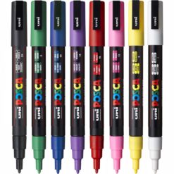 Set carioci Posca PC-3M - 8 Culori - M1483