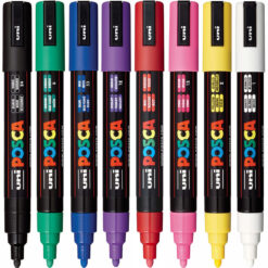 Set carioci Posca PC-5M - 8 Culori