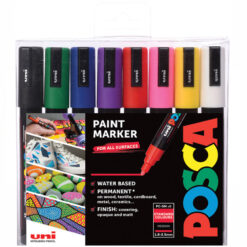 Set carioci Posca PC-5M - 8 Culori