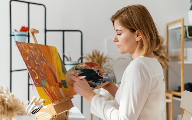 Pictura, recomandata persoanelor care se confrunta cu stresul cotidian. Afla care sunt motivele -