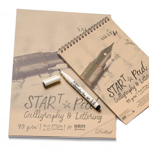 Bloc SMLT START Calligraphy Dotted